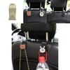 Creative Cartoon Car Headrest Hook Multifunctional Hidden Hook For Car Interior Decoration