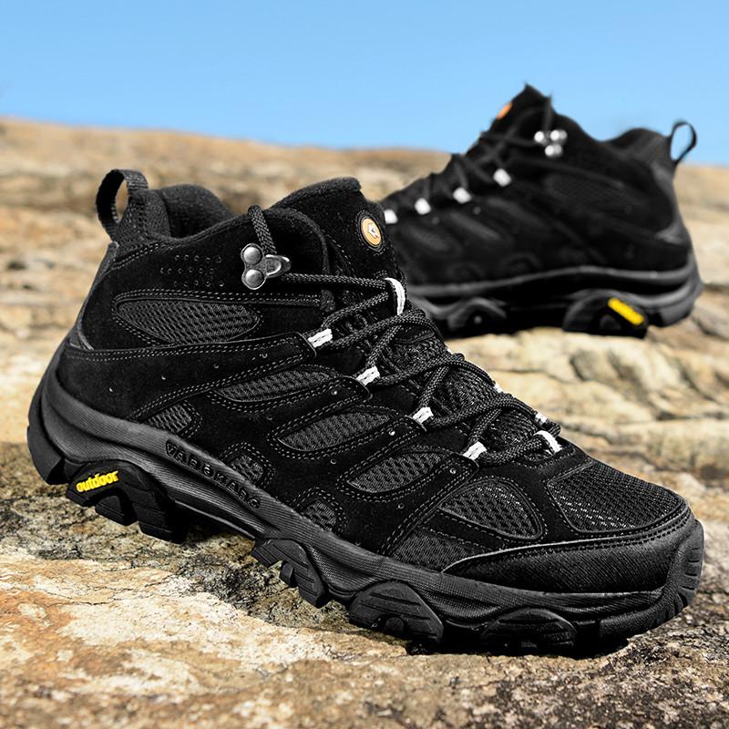 Pingreplace popular niche mountain high-top outdoor shoes camping casual non-slip hiking shoes hiking shoes for men and women couples