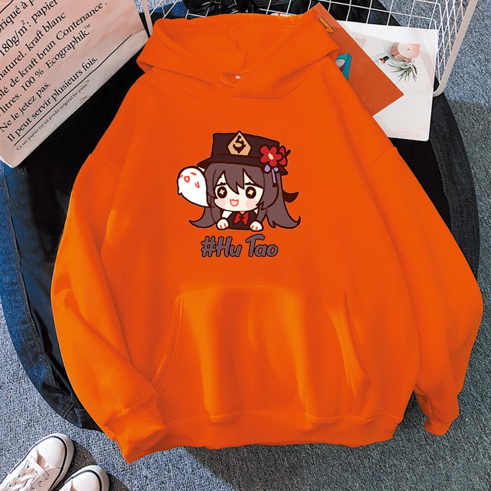 

Толстовки Game Genshin Impact Hutao Printed Kawaii Hooded Men Women Fashion Pullover Sweatshirt Harajuku Unisex Oversize Hoodie 3XL