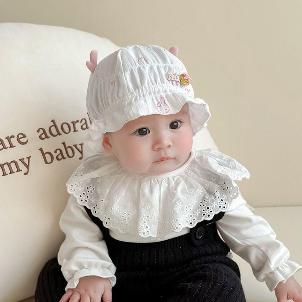 Breathable Princess Hat Thin Fisherman Cap New Sun Hat  Newborn