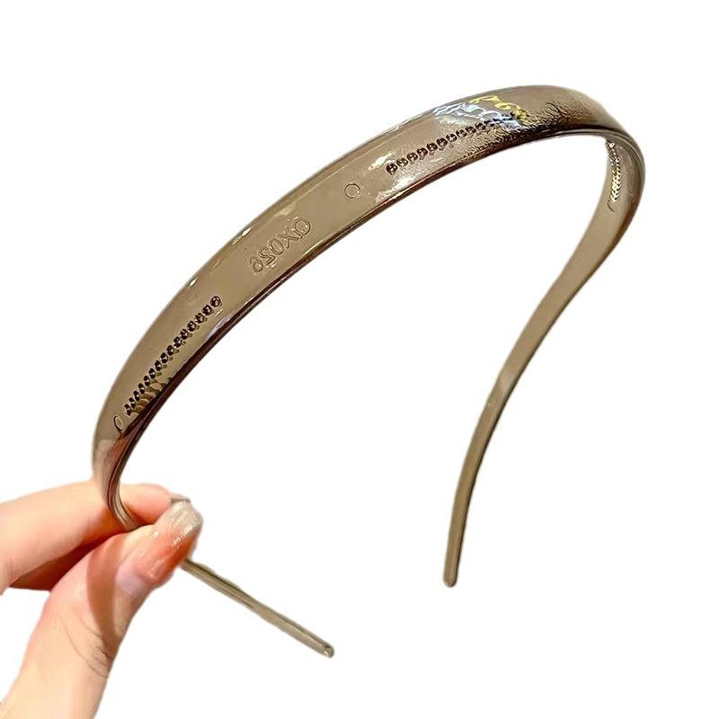 Trendy Sunglasses Frame Shape Acrylic Hairbands for Women Toothed Headband Anti-slip Traceless Hair Hoop Hair Accessories