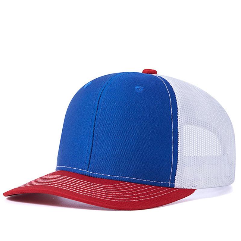 Custom Embroidery Logo Baseball Cap Summer Breakable Net Blank Truck Caps Men's Women Text Letter Richardson Hats Custom Logo