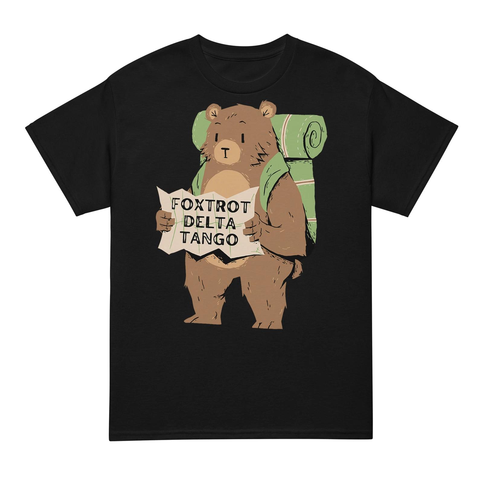 Bear Foxtrots Deltas Tangos Funny Bear Foxtrots Deltas Tango T-Shirt 2XL