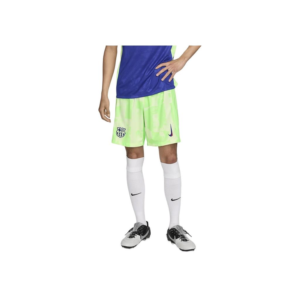 Nike FC Dri-Fit FW24 Barcelona Football Club Saison 2024/25 Dritter Stadion Sport Schnelltrocknend Bequeme Fußballhose Herren Unterteile FQ2057-701