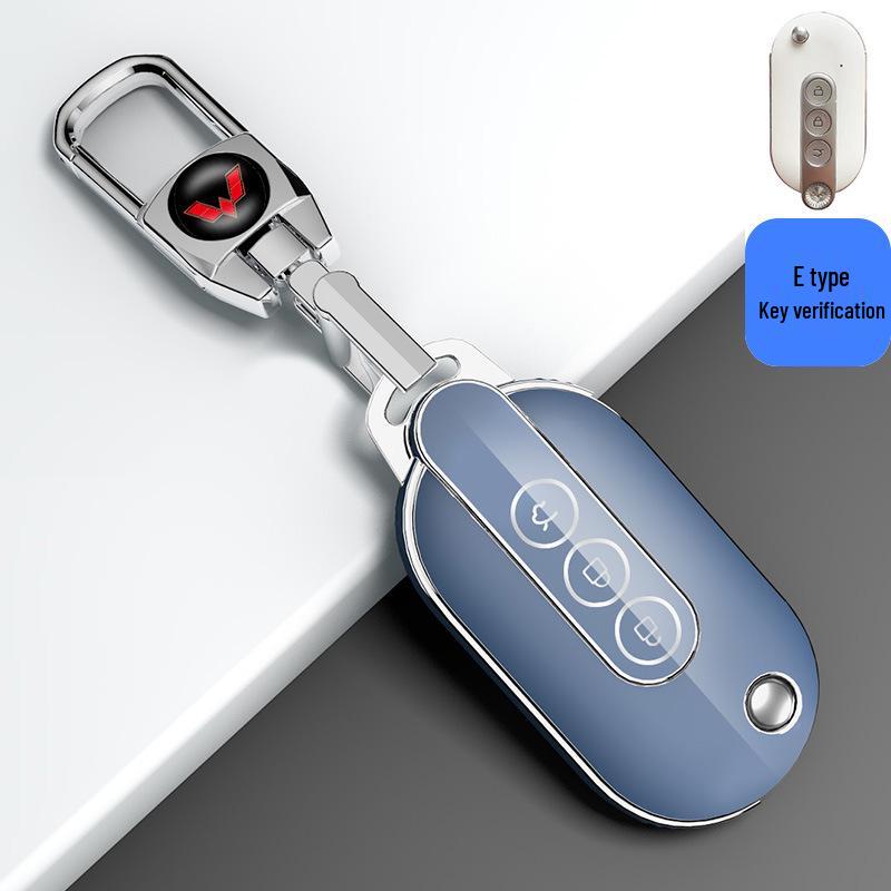 Key Case for Wuling Hongguang Miniev, Nanoev, Macaron, Baojun 510, 730, 530 - Ideal for Women
