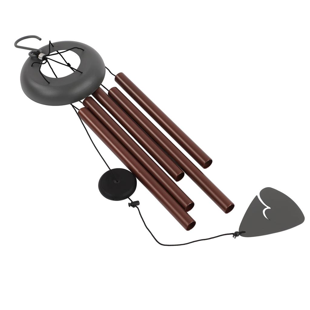 Větrné zvonkohry Odolné proti korozi Vodotěsné Uklidňující melodie Velké kovové větrné zvonkohry pro dekoraci