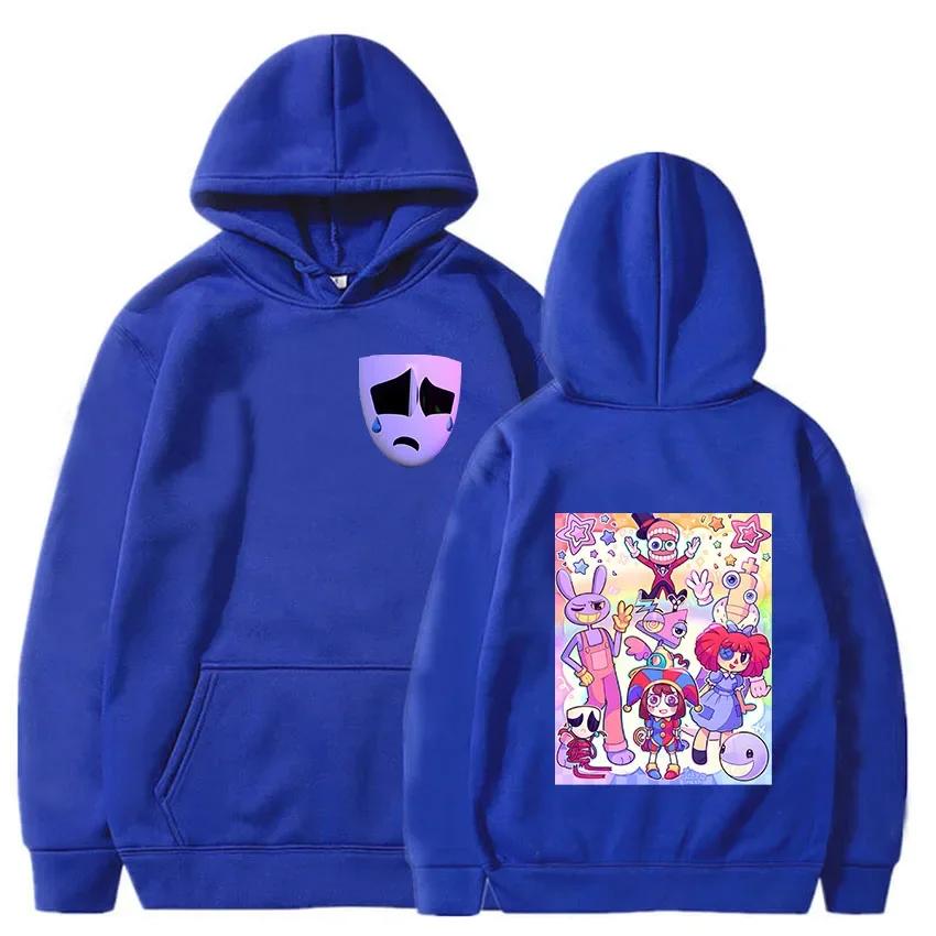 

Удивительный Цифровой Цирк Толстовки Женские Харадзюку Каваи Помни Джекс Гангл Кингер Зубл Рагата Топы Унисекс Толстовки с капюшоном XXXL