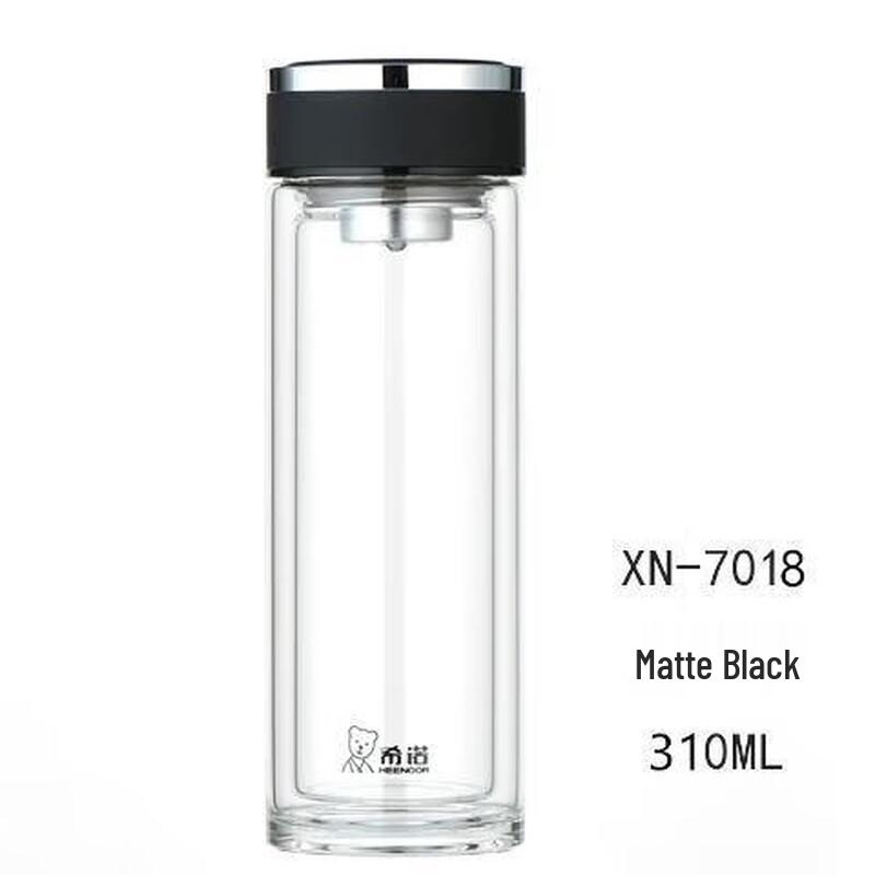 Xinuo XN-7018 Double-Wall Heat-Resistant Glass Tea Cup