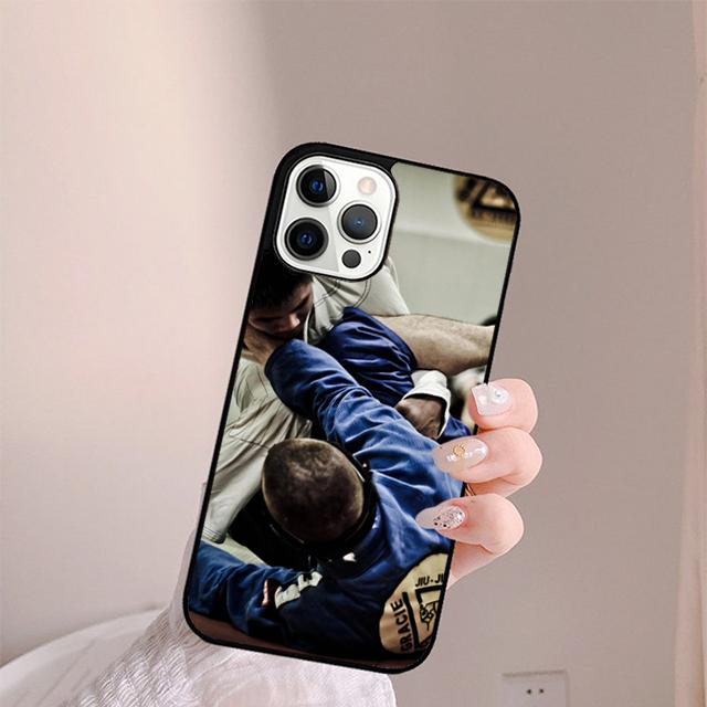 

BJJ Brazilian Jiu Jitsu Phone Case For iPhone 17 Air 13 12 14 15 16 Cover For Apple Pro Max Plus Coque iPhone 16pro max