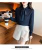 Polka Dot Bowknot Chiffon Blouse - Women's Long Sleeve Autumn Fashion