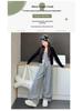2025 Girls' Trendy Two-Piece Autumn Set: Cardigan Sweater & Wide-Leg Pants