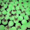 5/10pcs Glow In The Dark Eyeball 32MM Bouncy Ball Halloween Supplies Toys Horror Luminous Scary Ball Kids Toys Gift