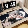 Tappetino per Mouse XXL Anime Jujutsu Kaisen Accessori Gaming Ufficio Gamer Tastiera Scrivania Gomma Antiscivolo Laptop Satoru Gojo Mousepad