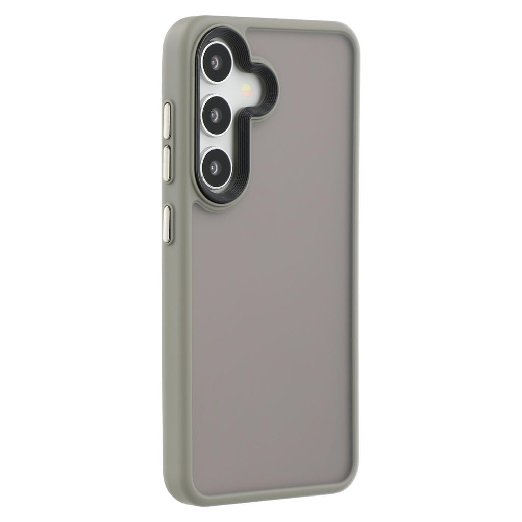 For Samsung Galaxy S25+ Case Skin Touch Matte Anti-Scratch PC + TPU Phone Back Cover