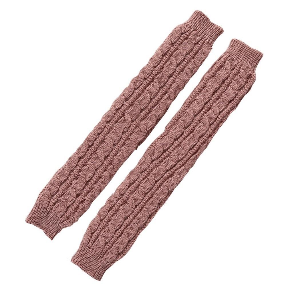 Long Arm Wrist Sleeve Solid Color Over Elbow Gloves Fashion Fingerless Gloves Girls
