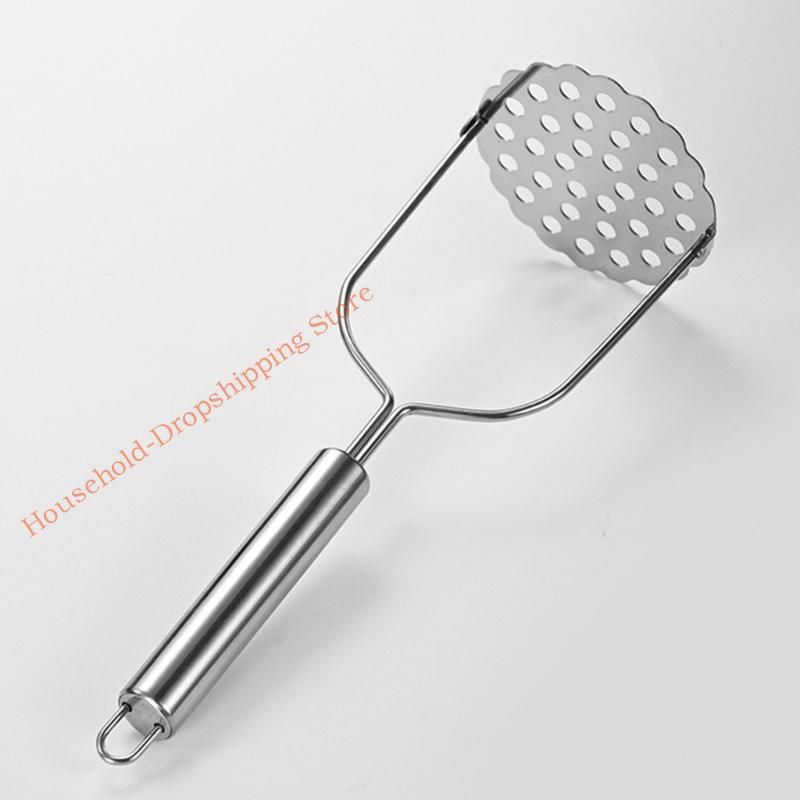 Stainless Steel Potato Masher For Efficient Mashing Ergonomic Handle Kitchen Tool For Mashed Potatoes Vegetables