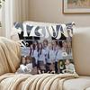 GirlGroup Kpop Iizna Cushion Cover Pillowcase Antidustmite Living Room Sofa Decor Cushion Room