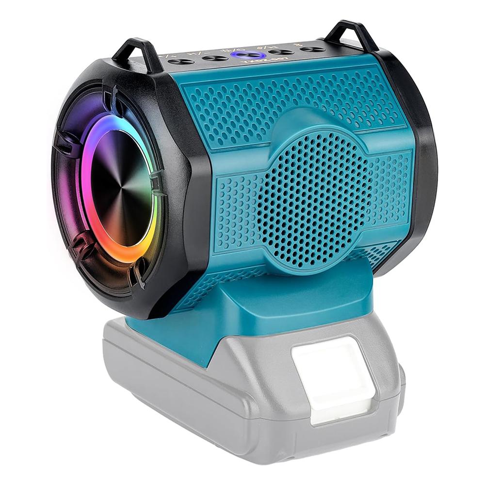 Portable Bluetooth Speaker For Makita 18V Lithium Battery Player Loudspeaker Amplifier With USB Type-C Port Charge for Camping