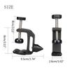 Small Clamp Rack Tool Clarinet Fixing Clamp Desktop Stand Headphone Stand Holder