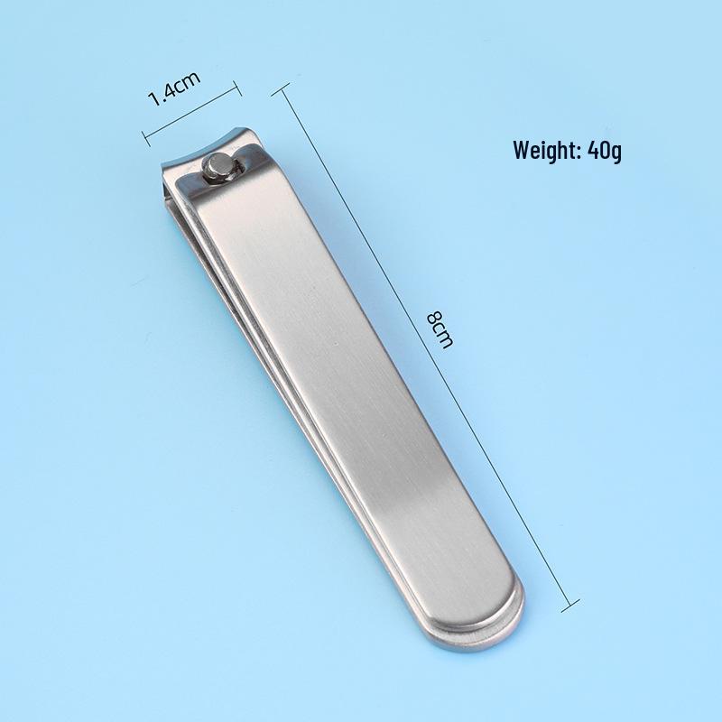 

Большие многофункциональные изогнутые кусачки для ногтей из нержавеющей стали - Маникюрные инструменты и подарки серебряный