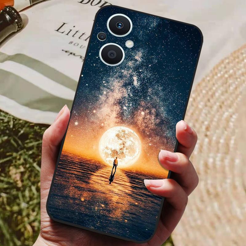 For OPPO Reno 8 Lite 5G Case Cover Reno 7 Lite Phone Bumper Silicone Soft TPU For Cover OPPO Reno7 Lite / Reno8 Lite Fundas Capa