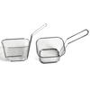 Mini potetgull i rustfritt stål pommes frites Frityrkurv Kjøkken Cooking Tool