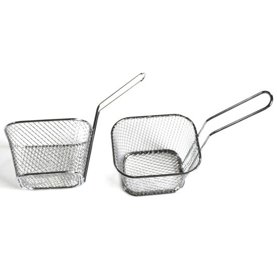 Mini potetgull i rustfritt stål pommes frites Frityrkurv Kjøkken Cooking Tool
