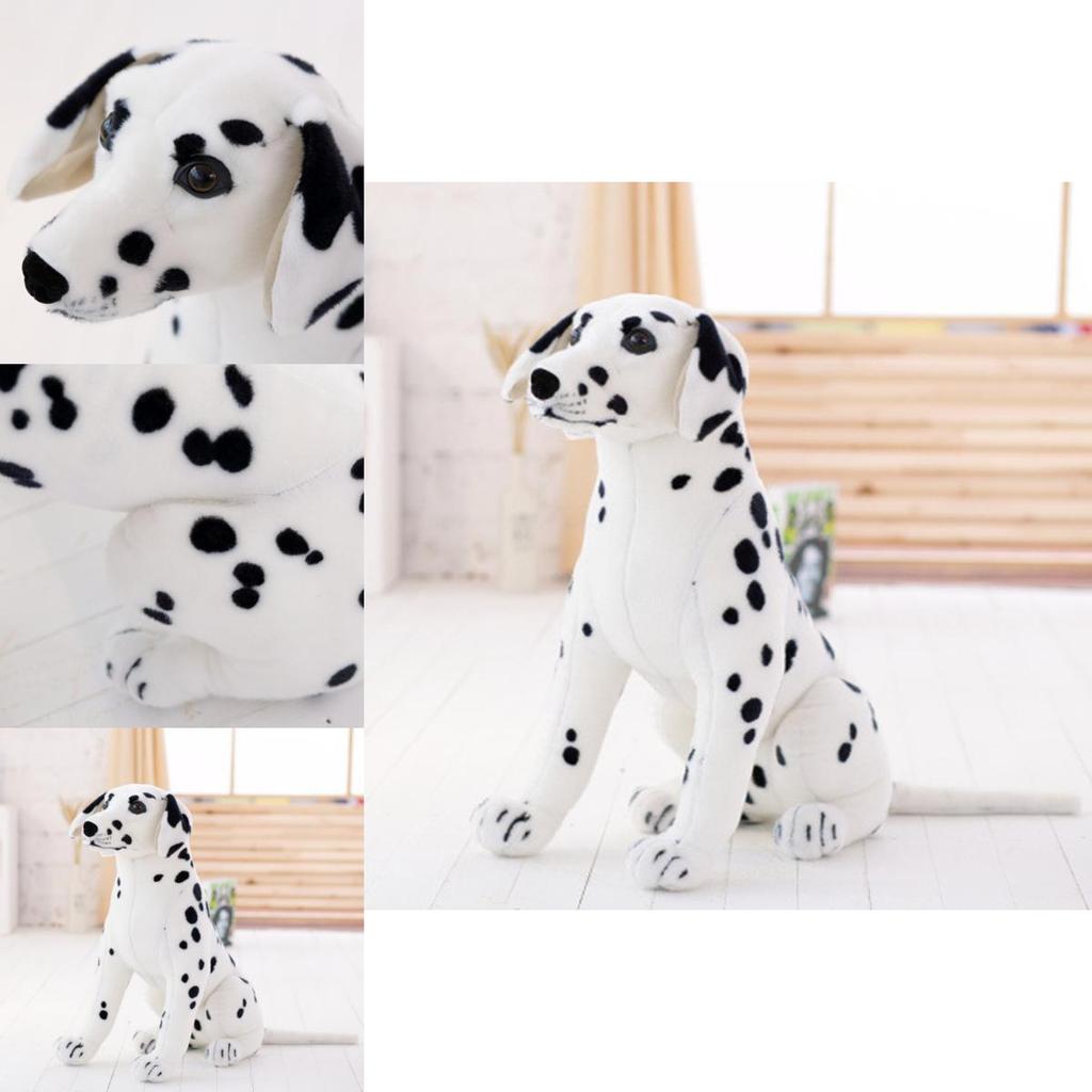 Lifelike Stuffed Animal Dog Plush Toy 50cm Standing Dog Soft And Cozy Kids Gift