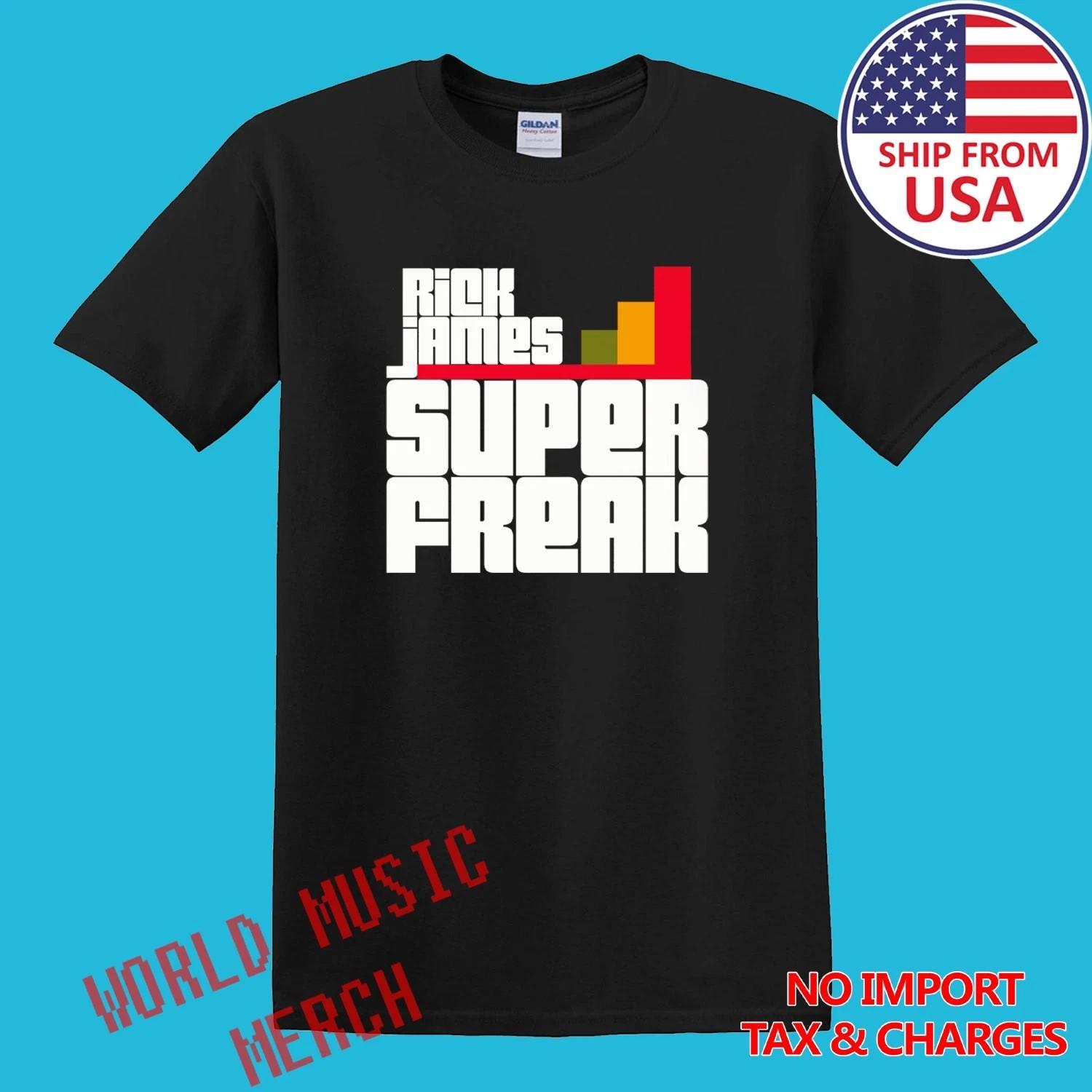 Rick James Super Freak Men s Black Size S-5XL 3XL