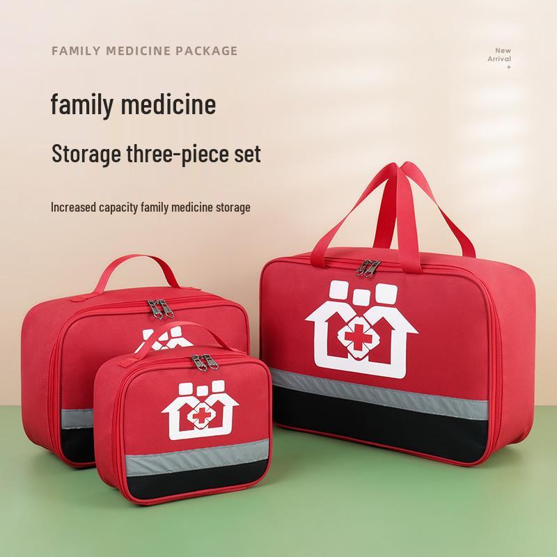 Health & Safety Back-to-School Kit: Child & Adult Medical Essentials and Storage Bag