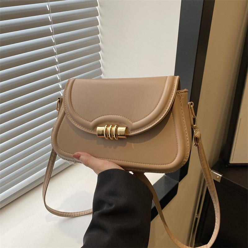 Stylish Spring Summer Women's Shoulder Bag Elegant Pu Small Square Handbag For Everyday Use