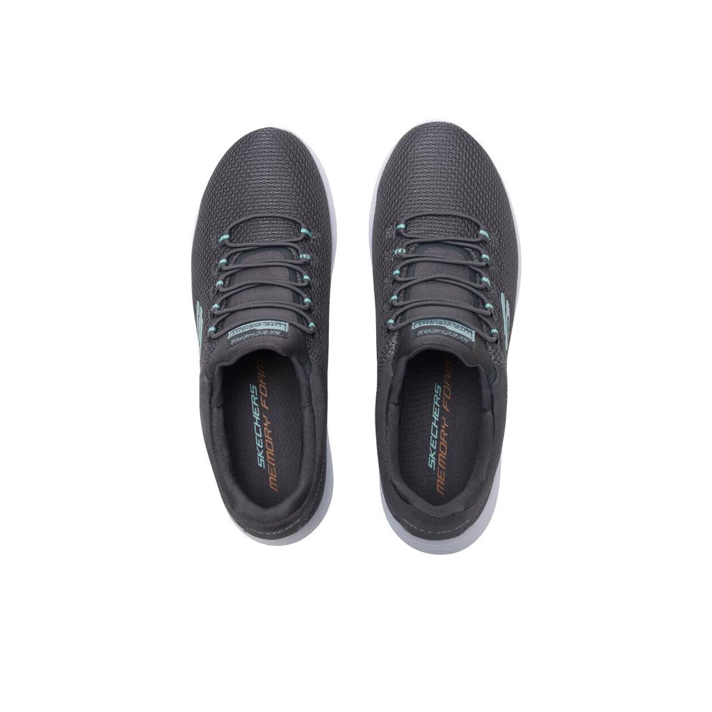 Skechers Memory Foam Comfortable Versatile Low-Top Casual Shoes Women Sneaker Gray 897993-CHAR