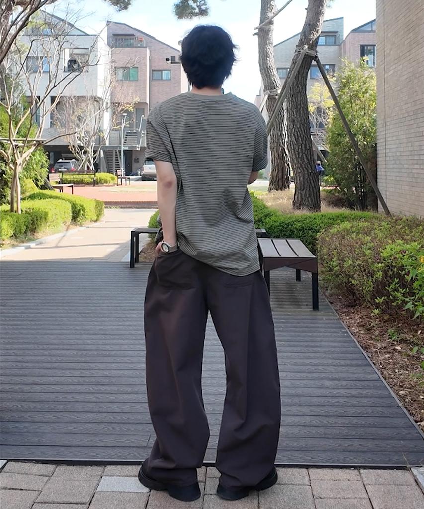 Lipeullaipeoki Re8406 Surferb Curved Pants (Brown)