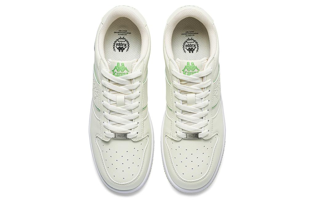Men's Sneakers Kappa Back to Back Slip Resistant Abrasion Resistant Low top Skateboard Shoes Unisex Aqua Green