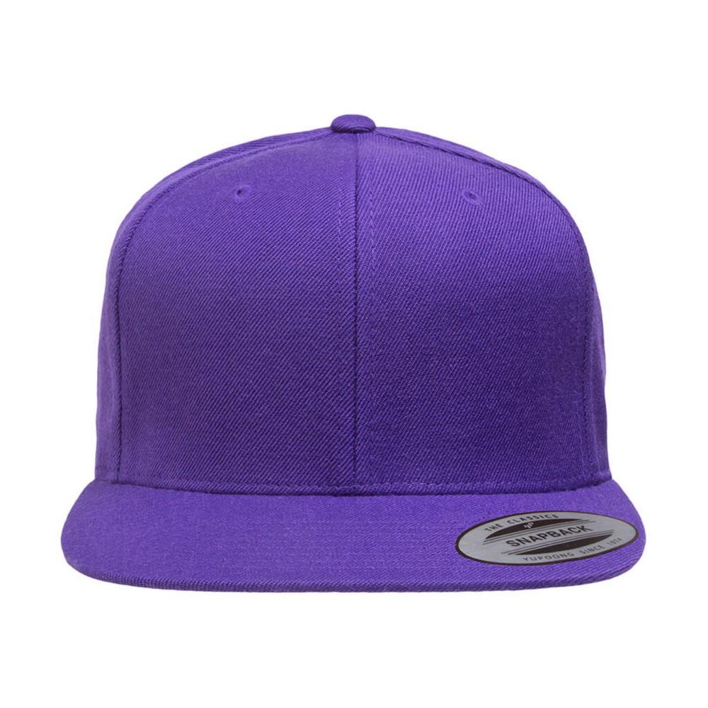 Yupoong Classic Plain Snapback Cap