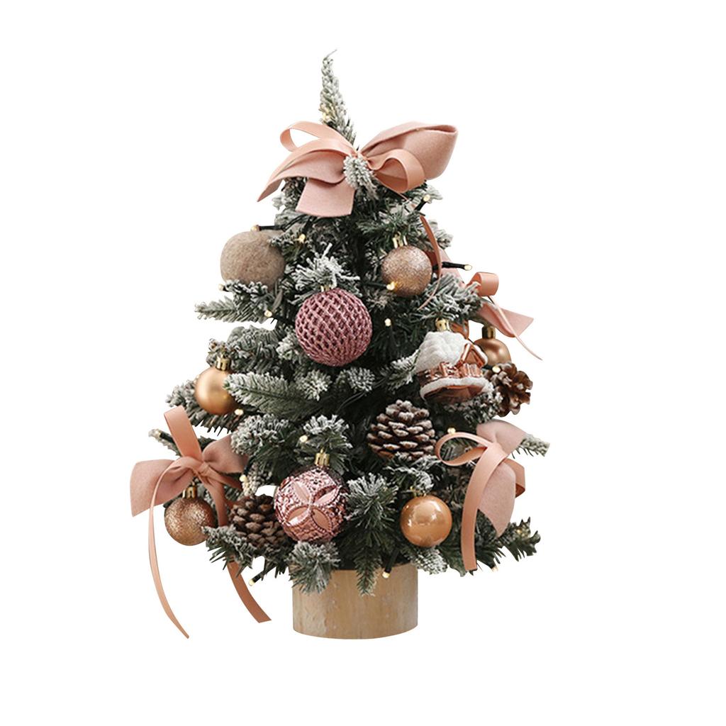 Christmas Table LED Christmas Tree Christmas Tree Ornaments Holiday Ornaments Christmas Decorations Desktop Decoration Ornaments.