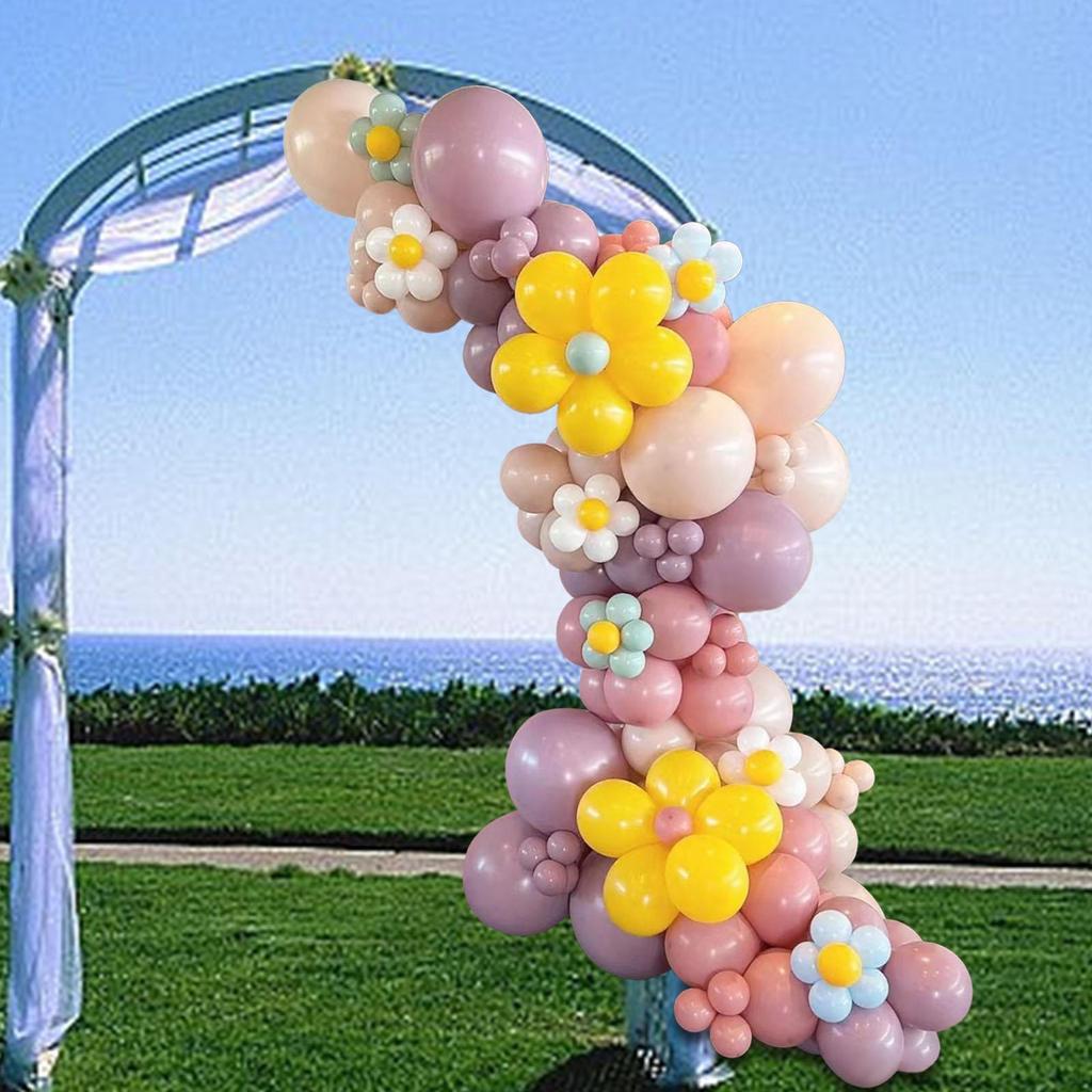 Balloon Garland Arch Set Latex Balloons Party Pastel for Wedding, Engagement,