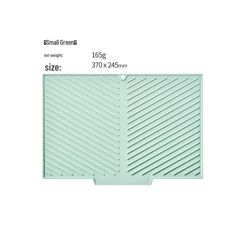 Deou Star Ribbed Rubber Kitchen Draining & Placemat