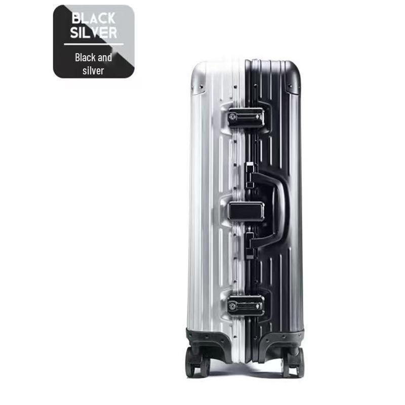 20-Inch Unisex Carry-On Suitcase with Aluminum-Magnesium Alloy, Combination Lock & Universal Wheels