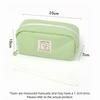 Cute Solid Color Pen Bag Cartoon with Star Pendant Pencil Case Gift Large Capacity Stationery Organizer School Office