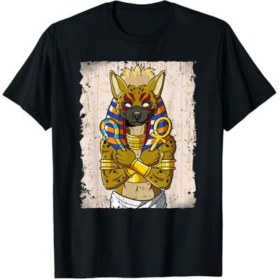 Égypte Hyène Égyptienne Pharaon T-Shirt