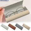 Stress Resistance Glasses Boxes Holder PU Leather Reading Eyewear Case Sunglasses Pouch  Students
