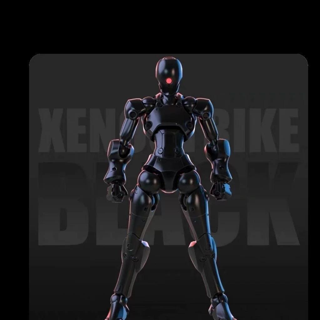 

Sheik Mainland 3min-A 1/18 Xenostrike Science Fiction Action Figure High Articulation Soldier Miniature Playthings DIY Assembly Kit Desk Decoration (As shown-13611)-