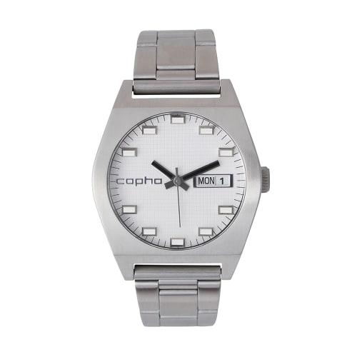 

COPHA KULT Men s Dress Watch, Limited Edition, Simple Design with Day-Date Display, Date, and Calendar, Stylish, Lightweight Quartz Movement, Official