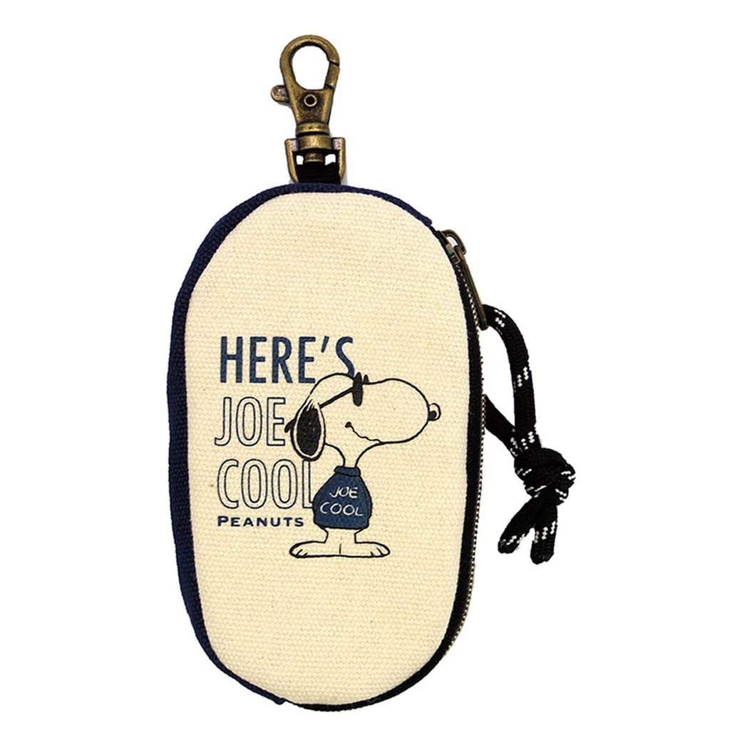 Nakajima Corporation Peanuts Snoopy Retro Joe Cool Smart Key Case White 183859-23