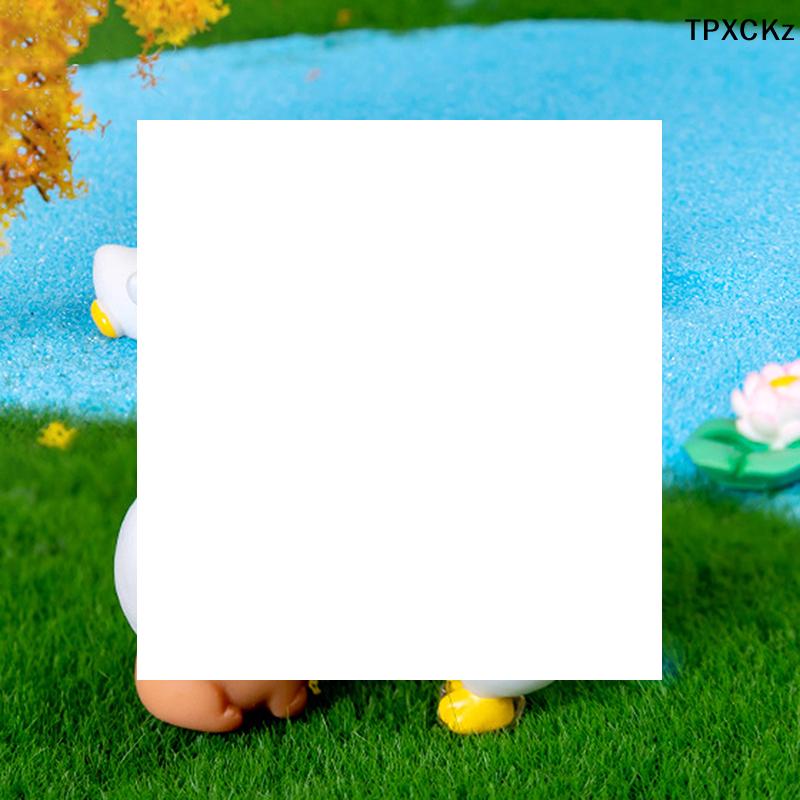 10pcs Gifts Home Decoration Miniature Capybara Figurines Mini Figures Resin Desk Ornaments Cute Capybara Photography 10PCS разноцветный