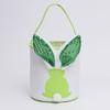 2026 Easter Egg Basket Light Up Plastic Handheld Candy Gift Bucket Bag for Kids Party Hunt Holiday Decorations Accessories