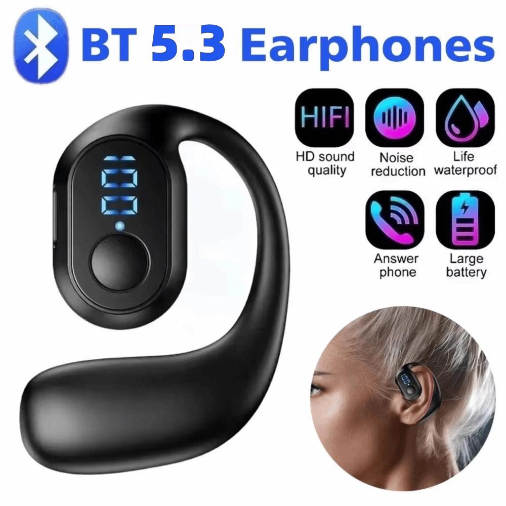 HiFi Sound Wireless Headphones Bluetooth 5.3 TWS Headsets Bluetooth Earphones  Sport Activities