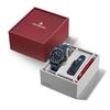 Victorinox I.N.O.X. Automatic Wristwatch Waterproof Men's Blue Dial Blue Rubber Strap Carbon Composite Case Multi-Tool Set 5-Year Warranty Screw-Down