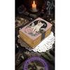 Cat Grimoire Journal – Blank Book of Shadows | Leather Spell Book of Wisdom | Handmade Witchy Sketchbook Moon Magic Tarot Notebook